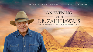 Logo for An Evening With Dr. Zahi Hawass
