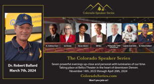 Logo for The Colorado Speaker Series: Dr. Robert Ballard