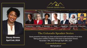 Logo for The Colorado Speaker Series: Stacey Abrams