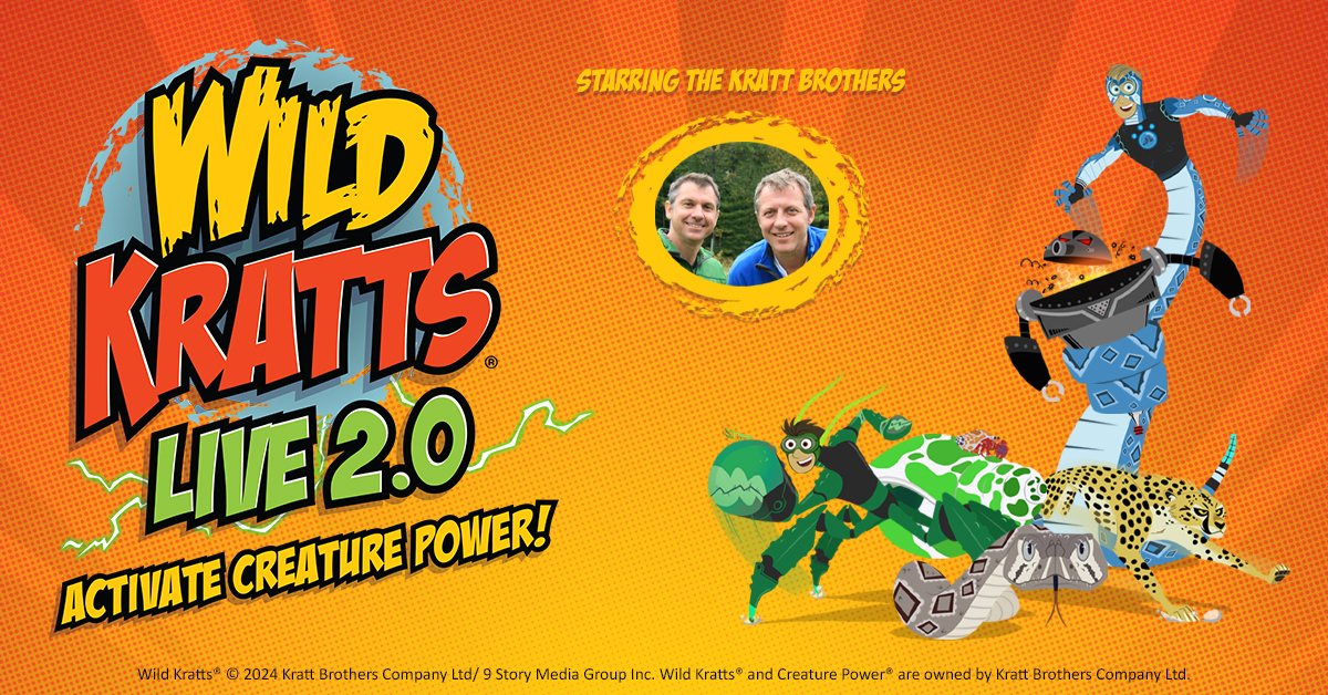 Logo for WILD KRATTS LIVE 2.0