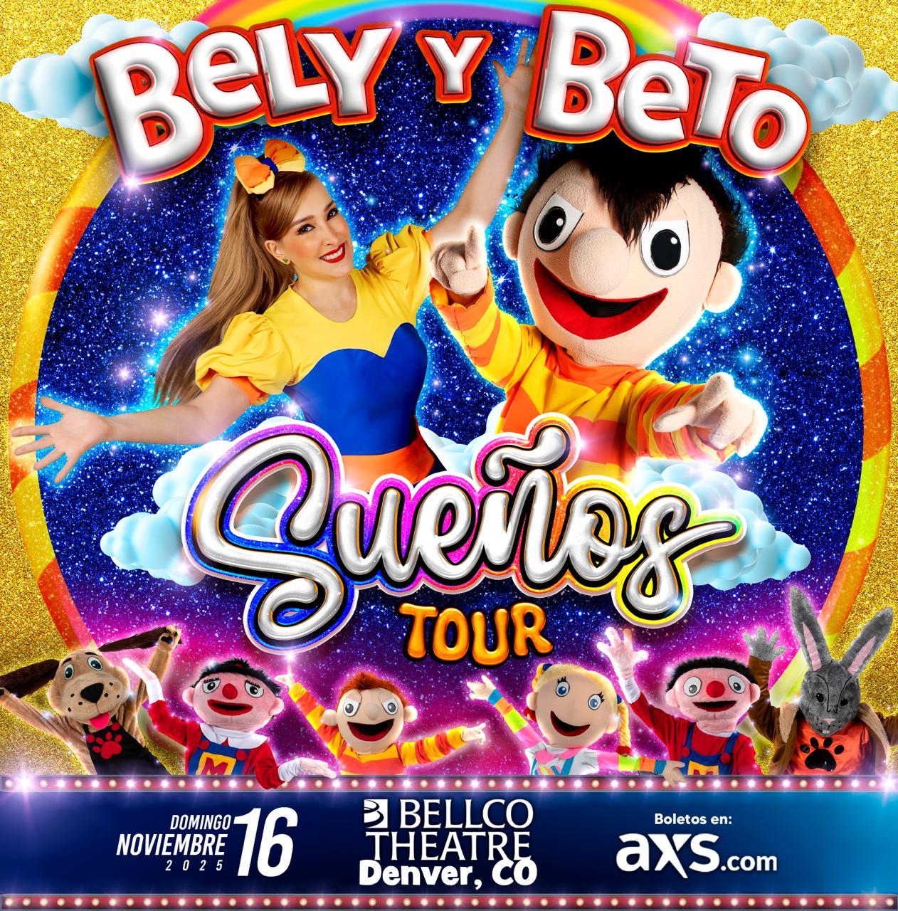 Logo for Bely y Beto Sueños Tour
