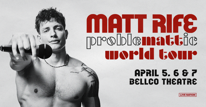 Logo for Matt Rife: ProbleMATTic World Tour 7PM