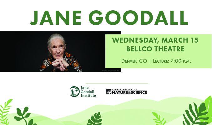 Logo for ﻿﻿An Evening with Jane Goodall